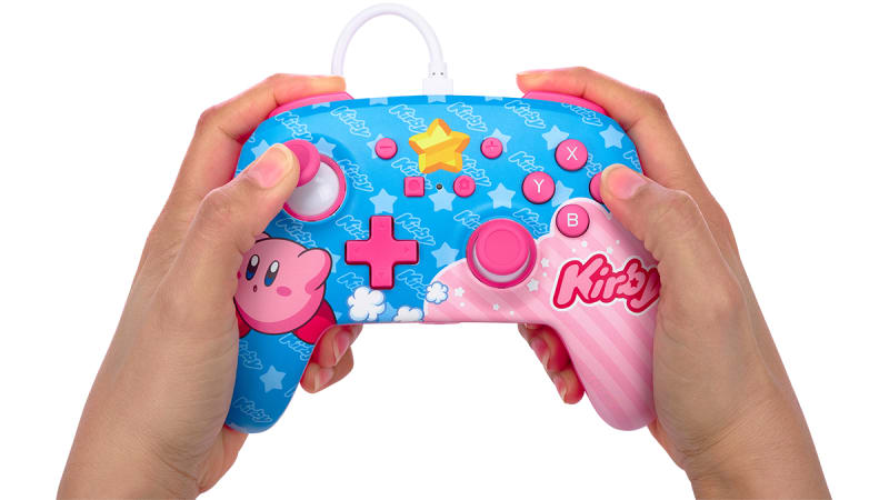 Manette câblée améliorée - Kirby - Site officiel Nintendo