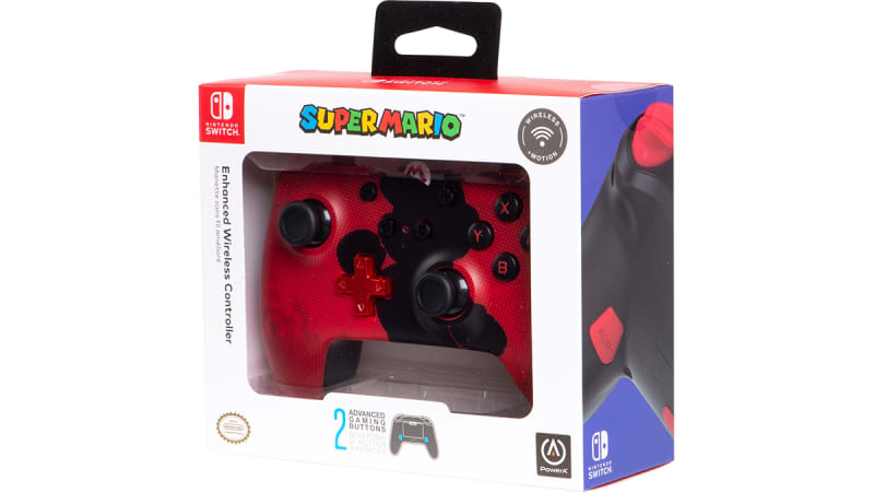 Alimentez une manette sans fil Mario Joy Red pour Nintendo Switch