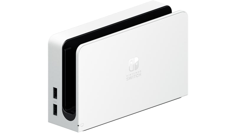 Dock for OLED Model White Hardware Nintendo Nintendo