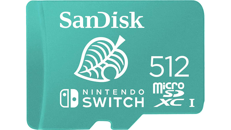 Sandisk 128gb Microsdxc Memory Card, Licensed For Nintendo Switch