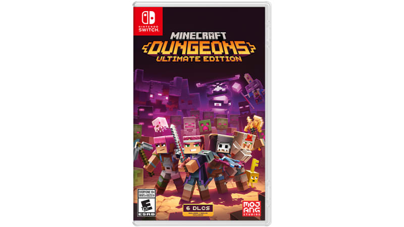 Minecraft dungeons switch physical release best sale