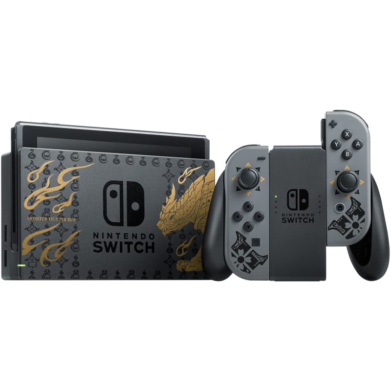 Nintendo Switch Deluxe - RISE Edition Site MONSTER HUNTER system Official Nintendo