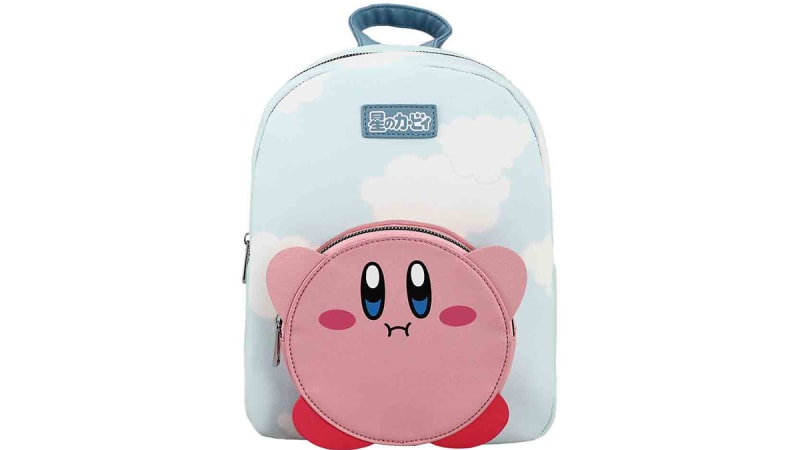 Kirby Die-cut Pocket & Cloud Print Mini Backpack