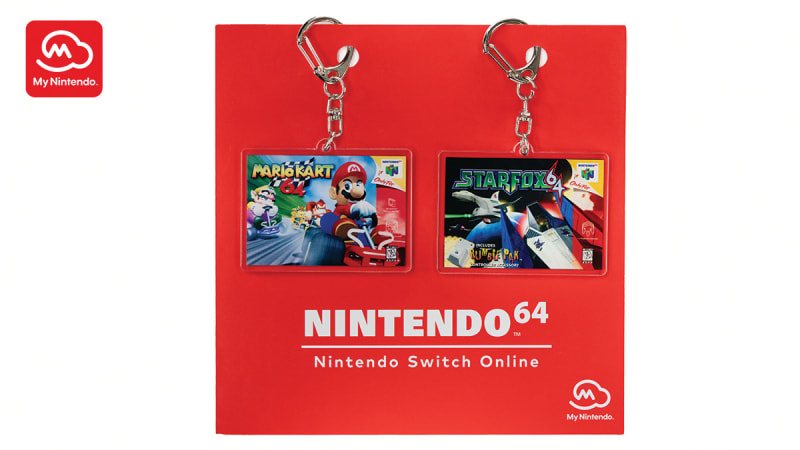 Nintendo 64™ Nintendo Online - Classic Key Chains Set A - Nintendo Official Site