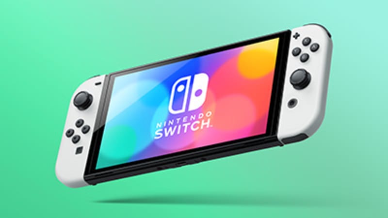 Nintendo Switch OLED Model Console, White - Worldshop