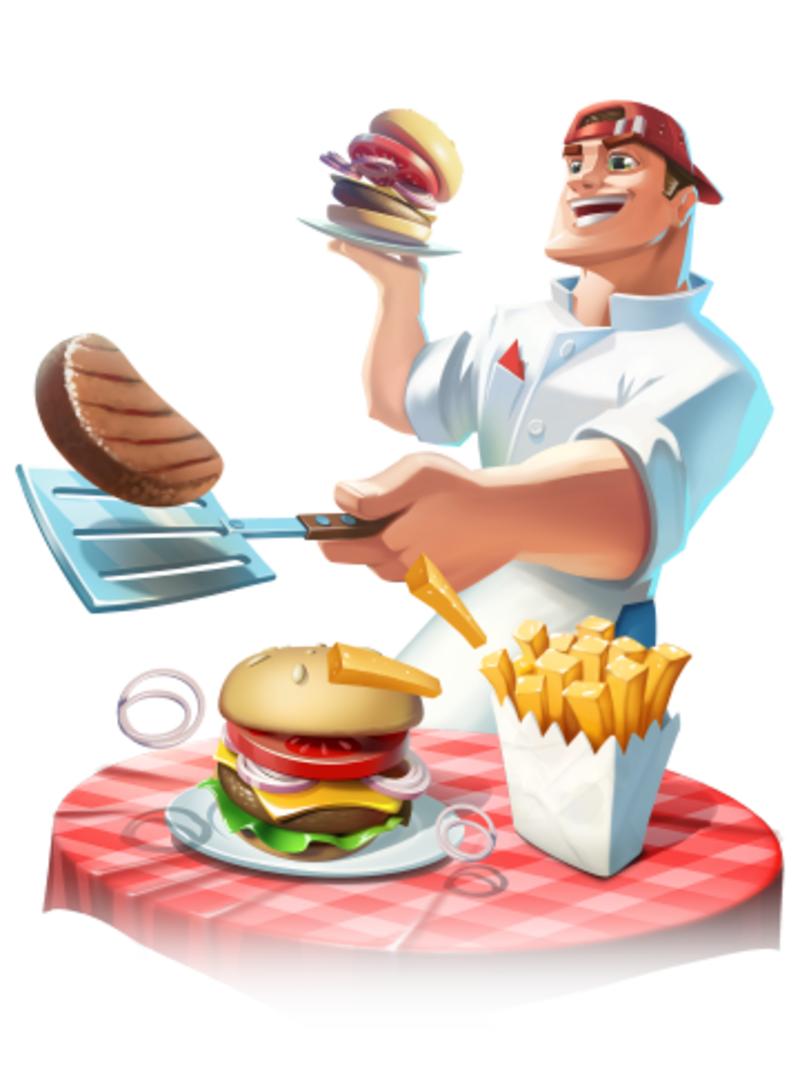 Jogo Super Chef Burger no Joguix