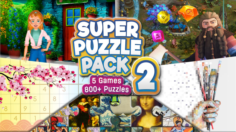 Super Puzzle Pack, Jogos para a Nintendo Switch, Jogos