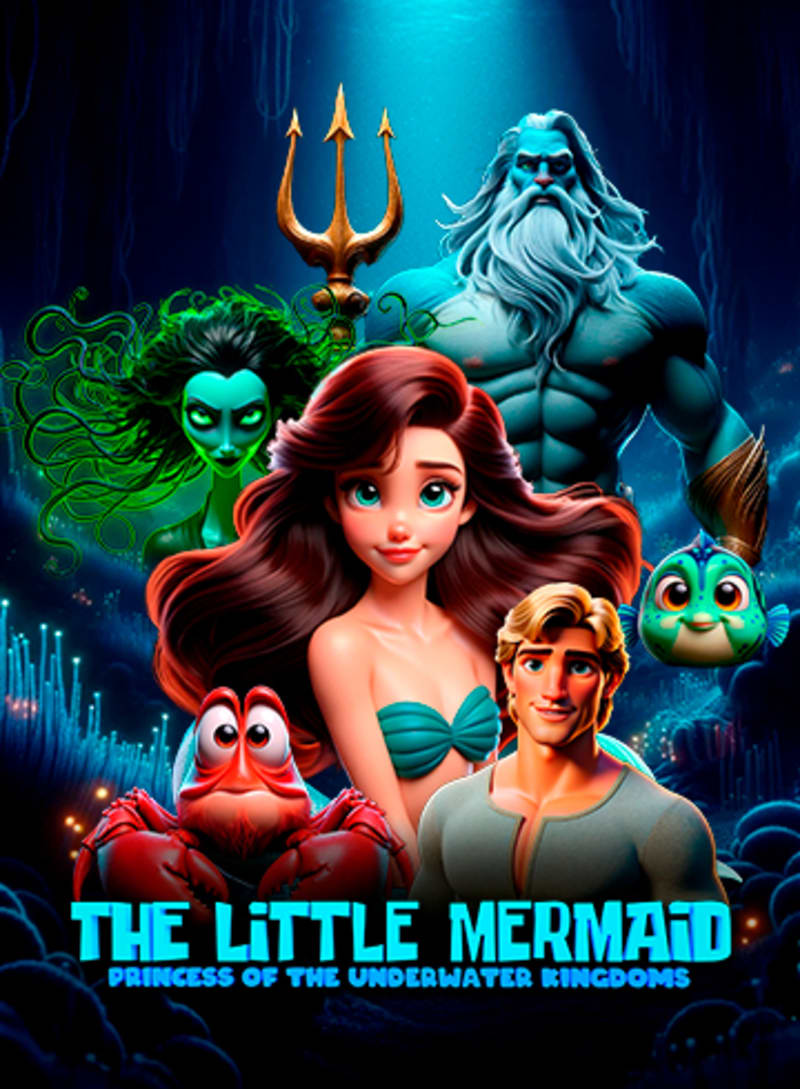 The Little Mermaid: Princess of the Underwater Kingdoms for