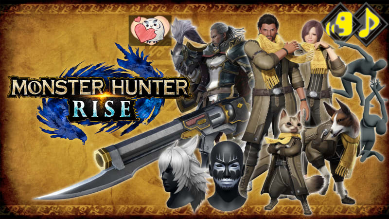 Monster Hunter - Nintendo Official DLC Switch Rise Pack for Site 7 Nintendo