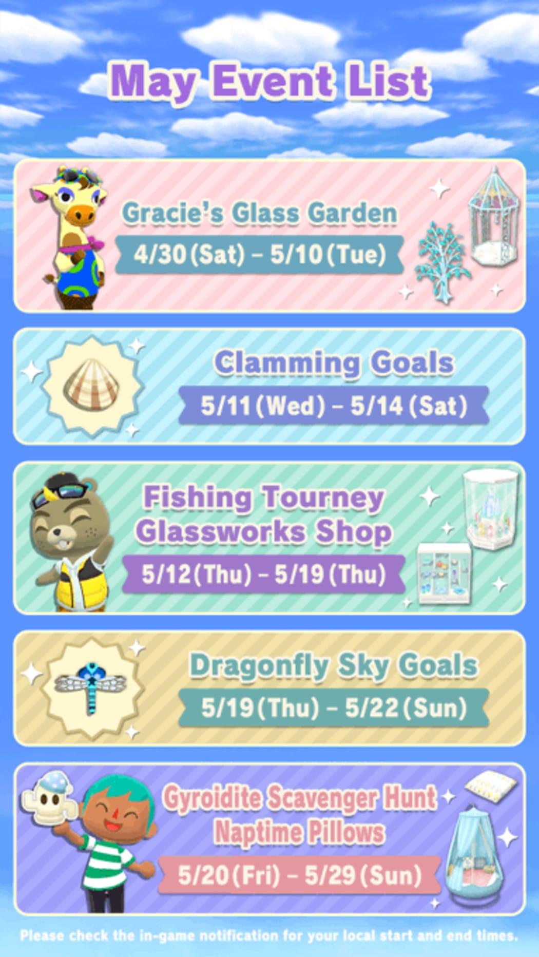 Gracie graces the campsite this May in Animal Crossing: Pocket Camp - News  - Nintendo Official Site