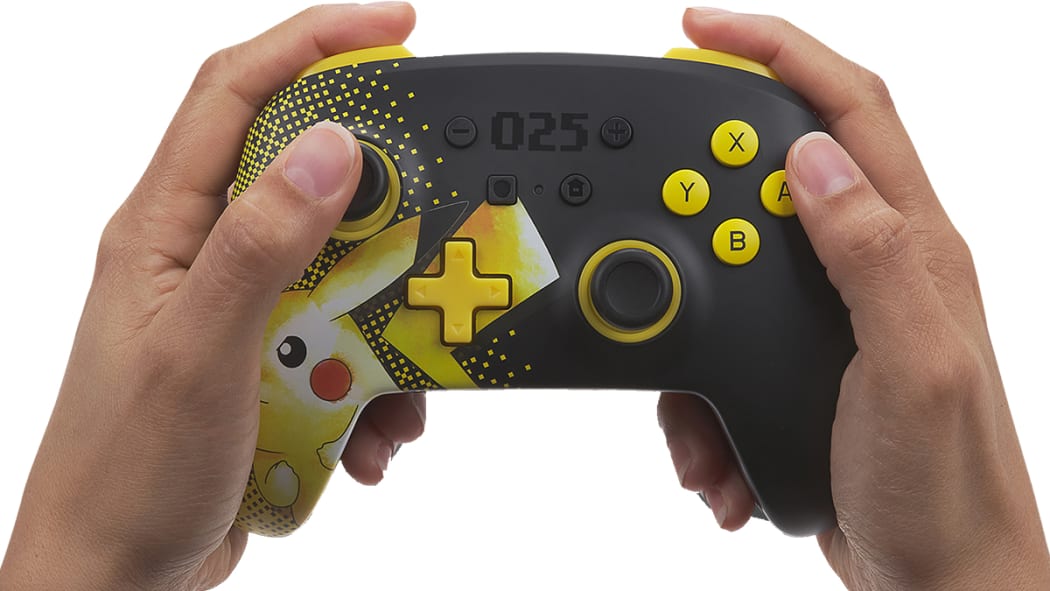 Enhanced Wireless Controller for Switch - Pikachu 025 - Hardware - Nintendo - Nintendo Official Site Enhanced Wireless Controller for Switch - Pikachu 025 - Hardware - Nintendo - Nintendo Official Site