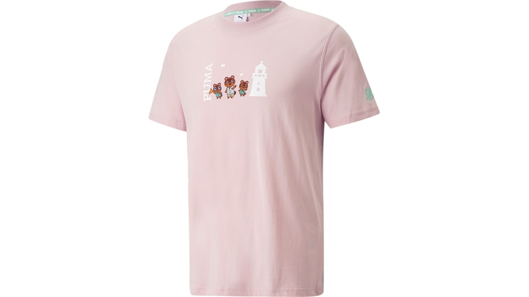 take a picture article studio PUMA x Animal Crossing™: New Horizons Tee - Lotus - M - Nintendo Official  Site