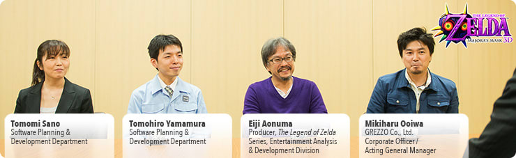 Interview interviewing Nintendo's Shigeru Miyamoto and Eiji Aonuma