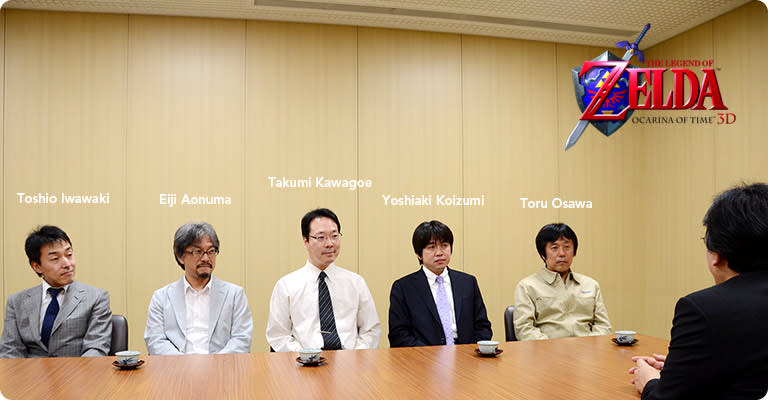 Iwata Asks - The Legend of Zelda: Ocarina of Time 3D Mr. Shigeru