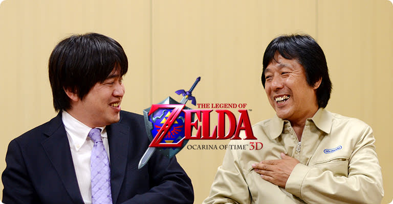 Iwata Asks - The Legend of Zelda: Ocarina of Time 3D Mr. Shigeru