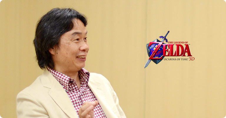 Iwata Asks - The Legend of Zelda: Ocarina of Time 3D Mr. Shigeru