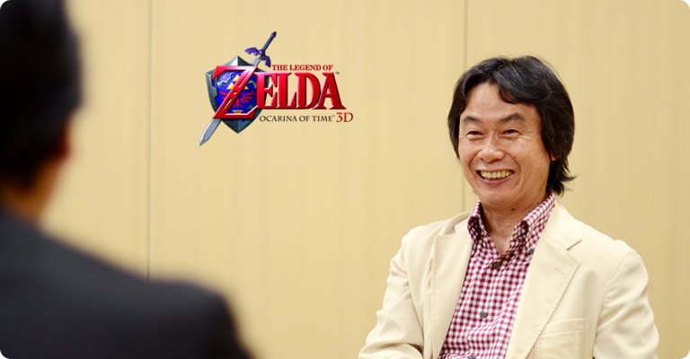 Iwata Asks - The Legend of Zelda: Ocarina of Time 3D Mr. Shigeru