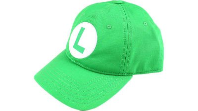Cappello da Baseball Snapback Verde di Luigi