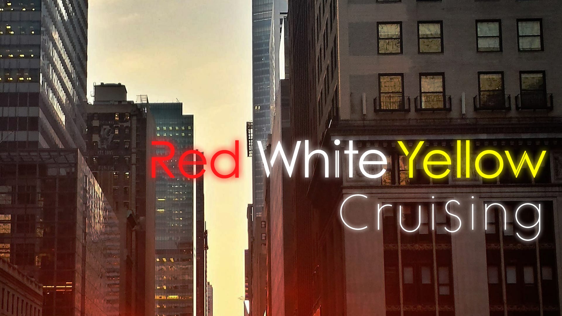 Red White Yellow Cruising