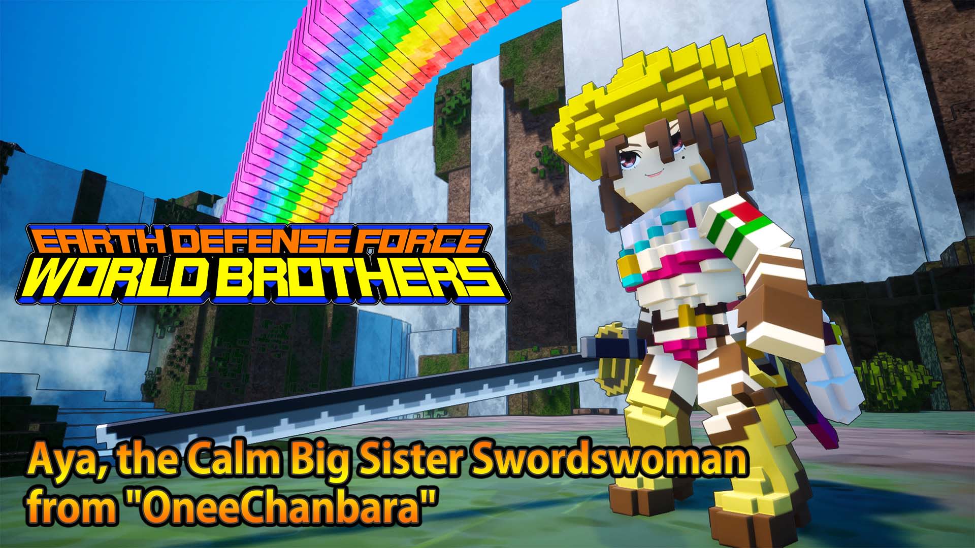 Aya, the Calm Big Sister Swordswoman from "OneeChanbara"
