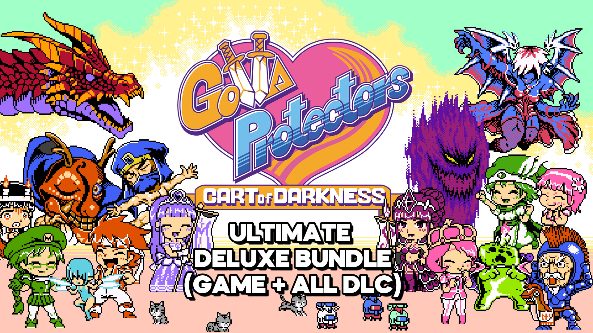 Gotta Protectors: Cart of Darkness Ultimate Deluxe Bundle (Main Game + All DLC)