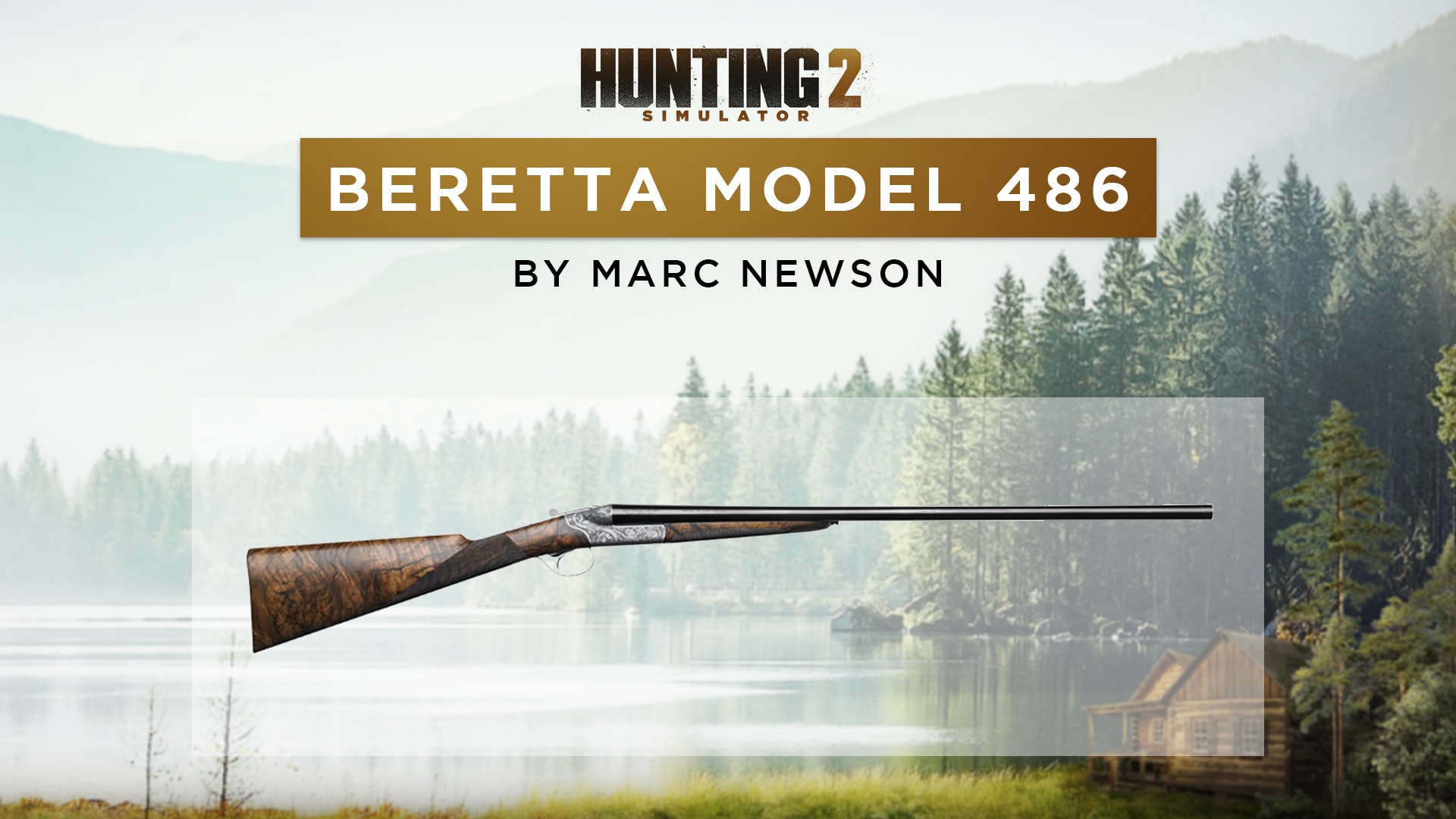 Hunting Simulator 2 Beretta Model 486 by Marc Newson