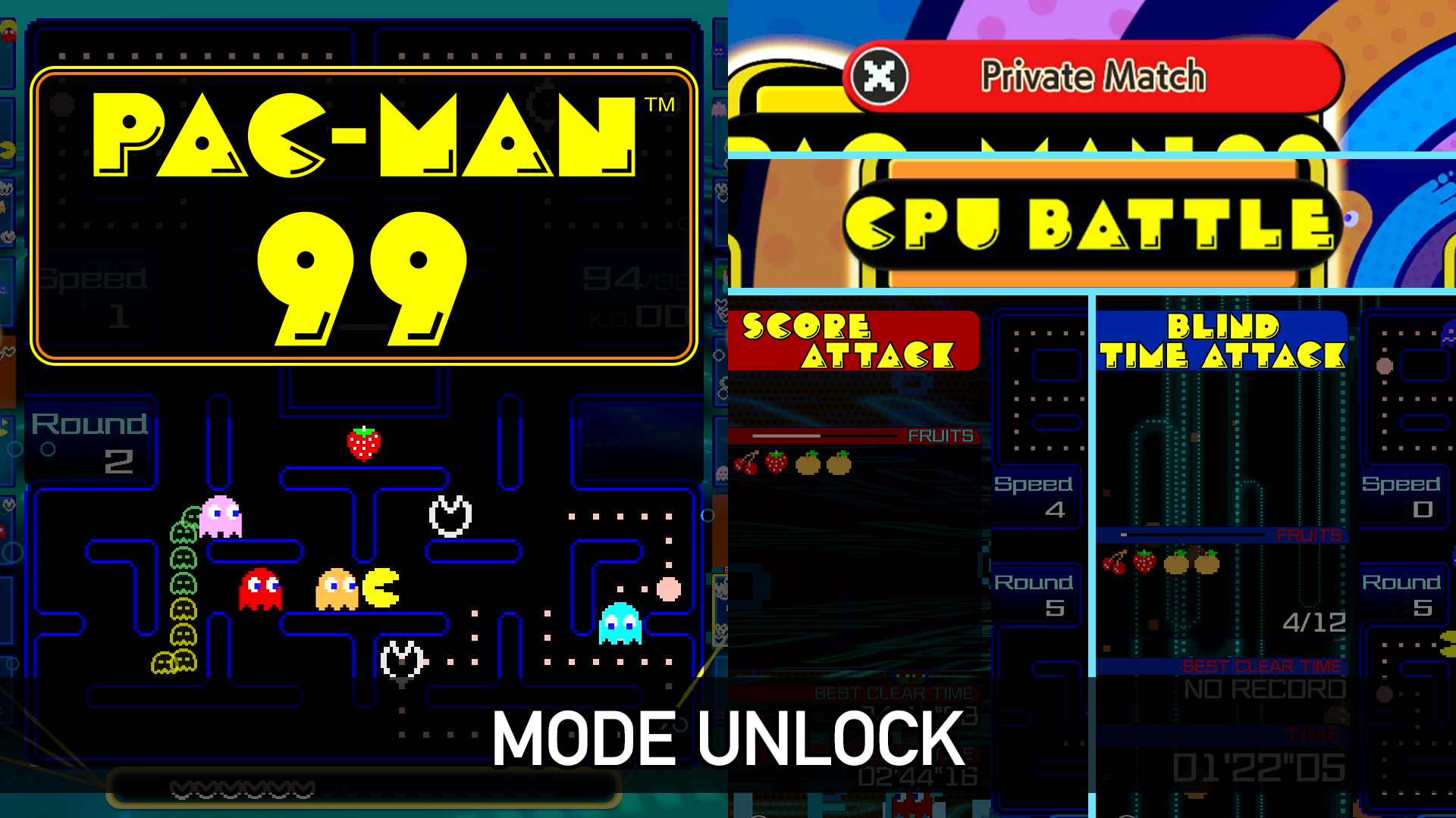 PAC-MAN™ 99 Mode Unlock
