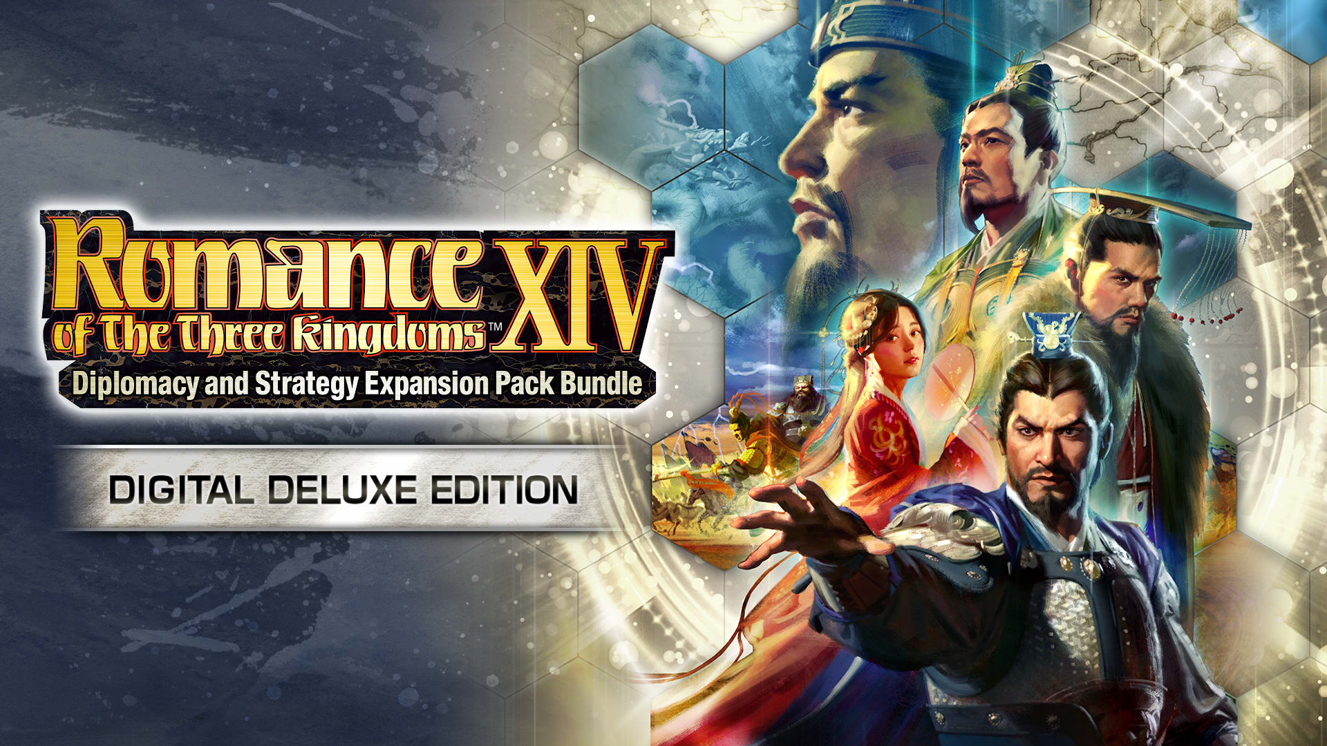 ROMANCE OF THE THREE KINGDOMS XIV: Diplomacy and Strategy Expansion Pack Bundle Digital Deluxe Edition