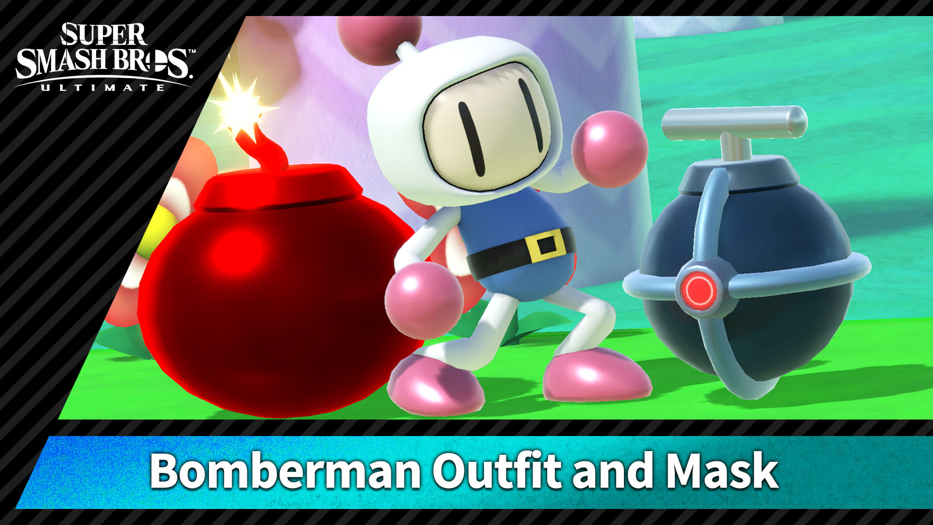 【Costume】Bomberman Outfit and Mask