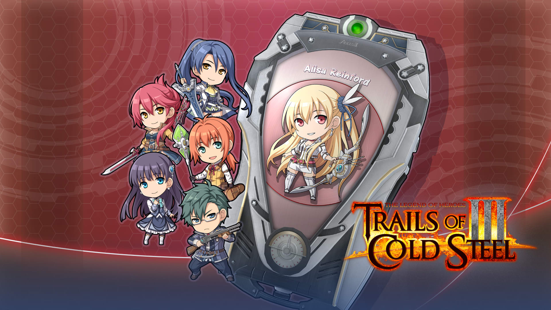 Trails of Cold Steel III: ARCUS Cover Set C