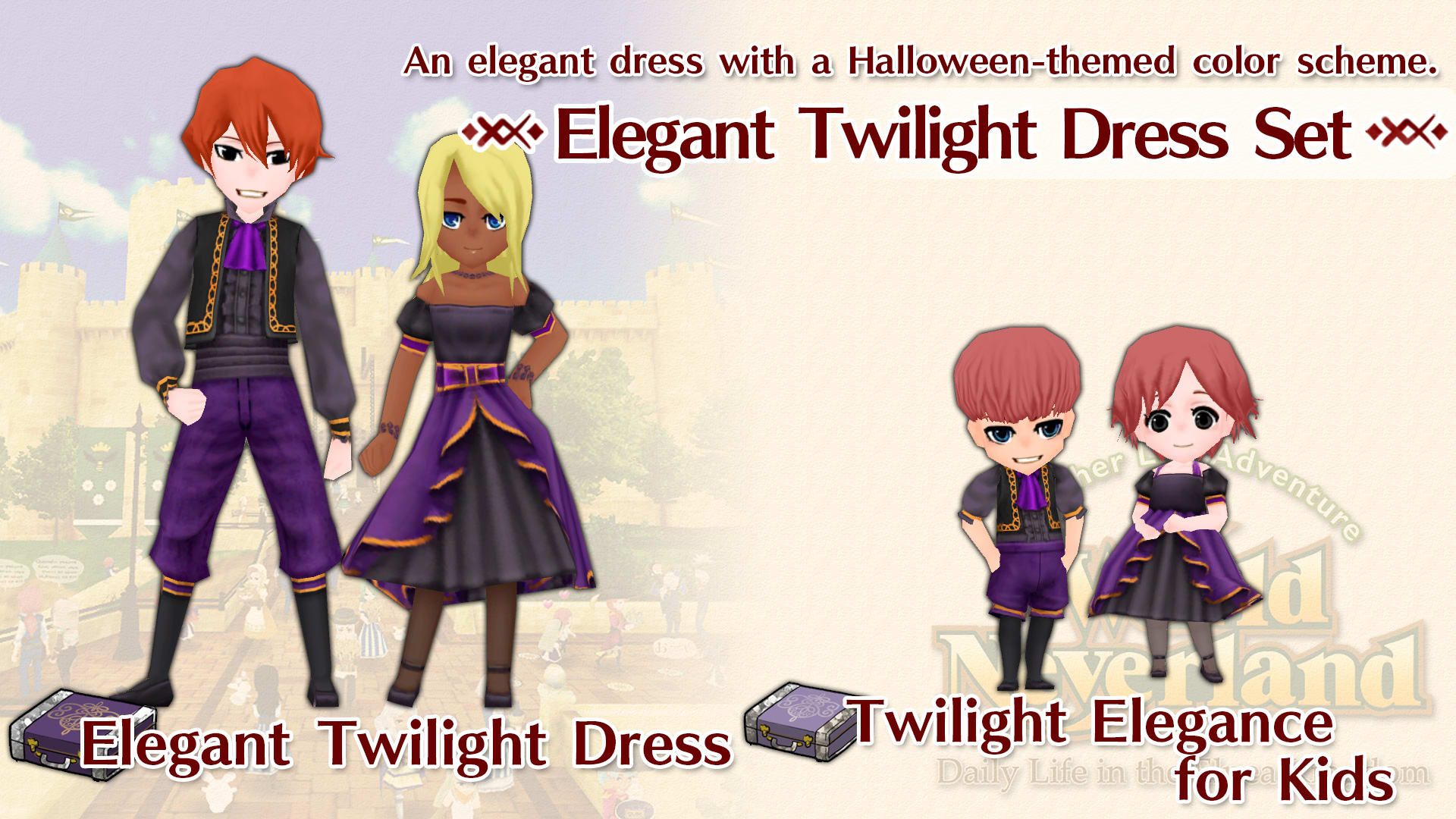 Elegant Twilight Dress Set
