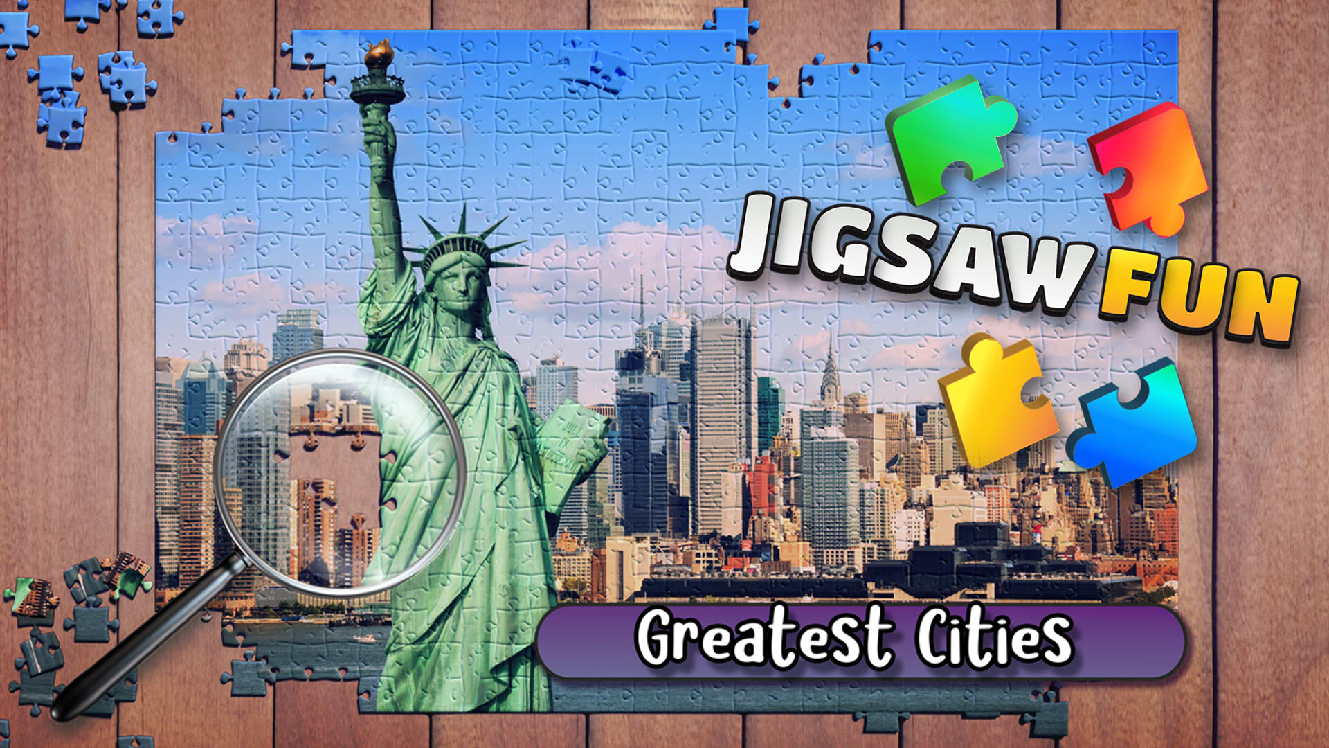 Jigsaw Fun: Greatest Cities