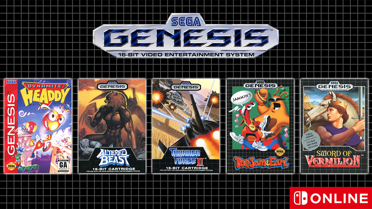 Nintendo Switch Online + Expansion Pack SEGA Genesis games for December