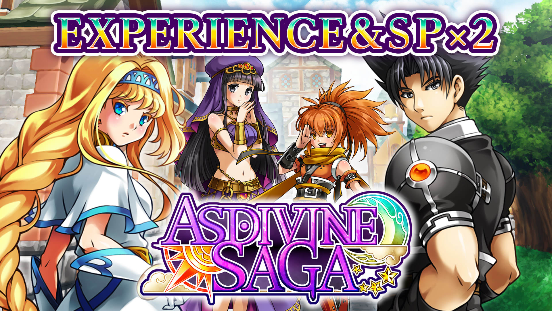 Experience & SP x2 - Asdivine Saga