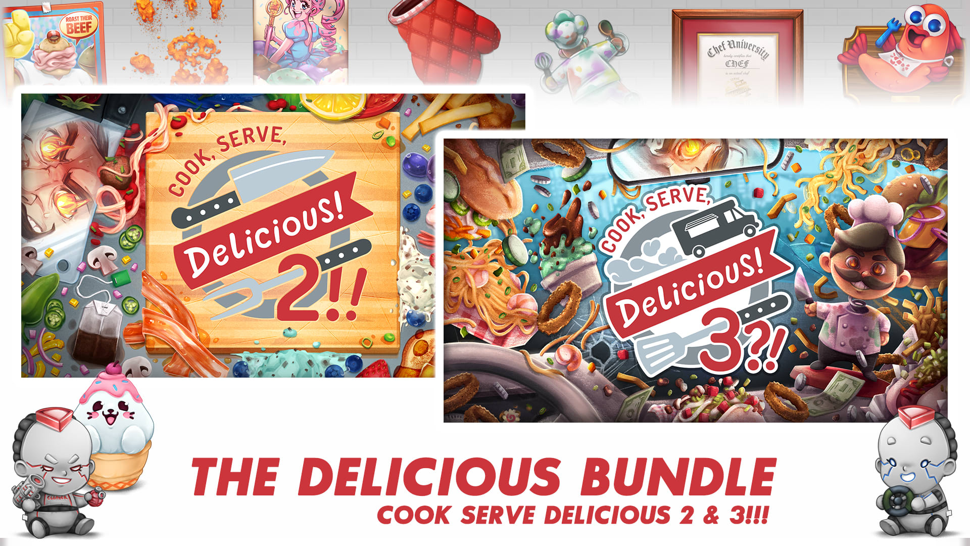 Cook, Serve, Delicious! 2/3 Bundle!!