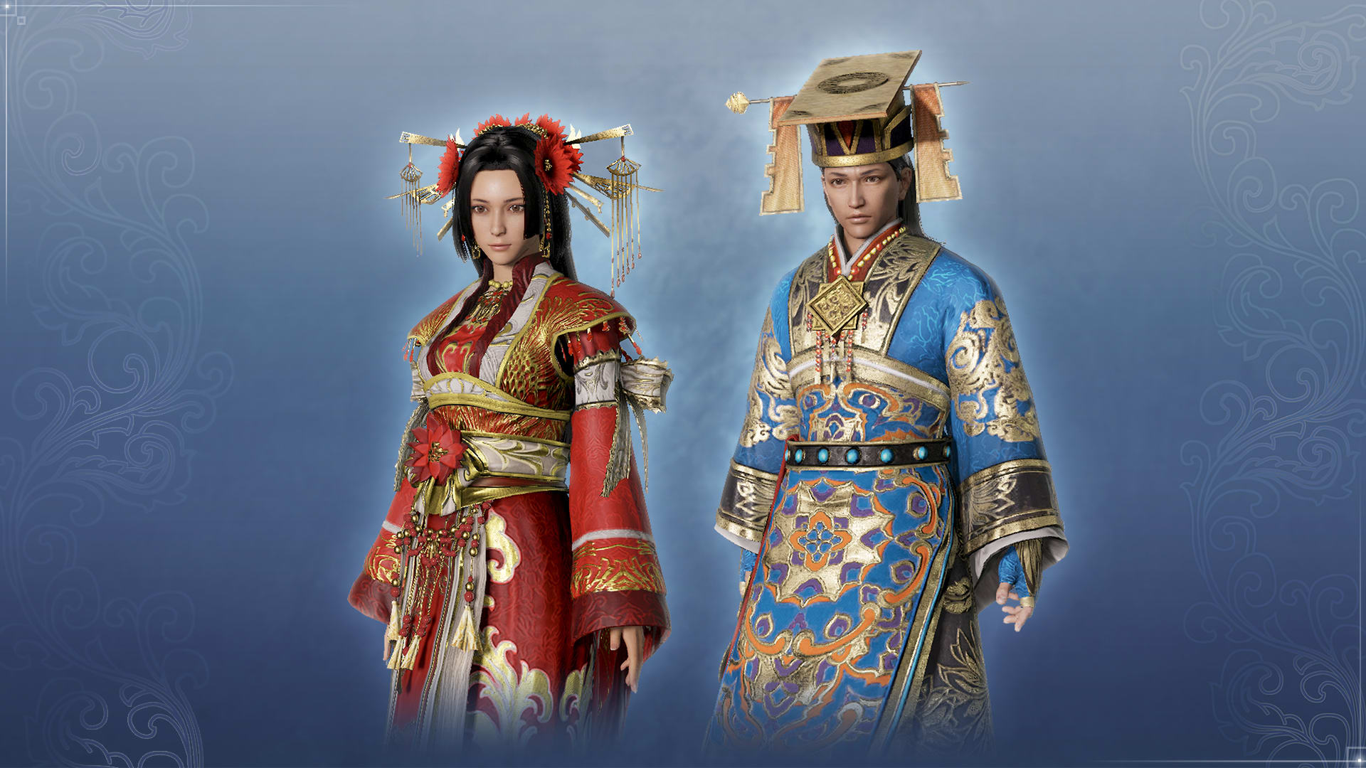 Male Custom Regal Set & Female Custom Empress Dowager Set