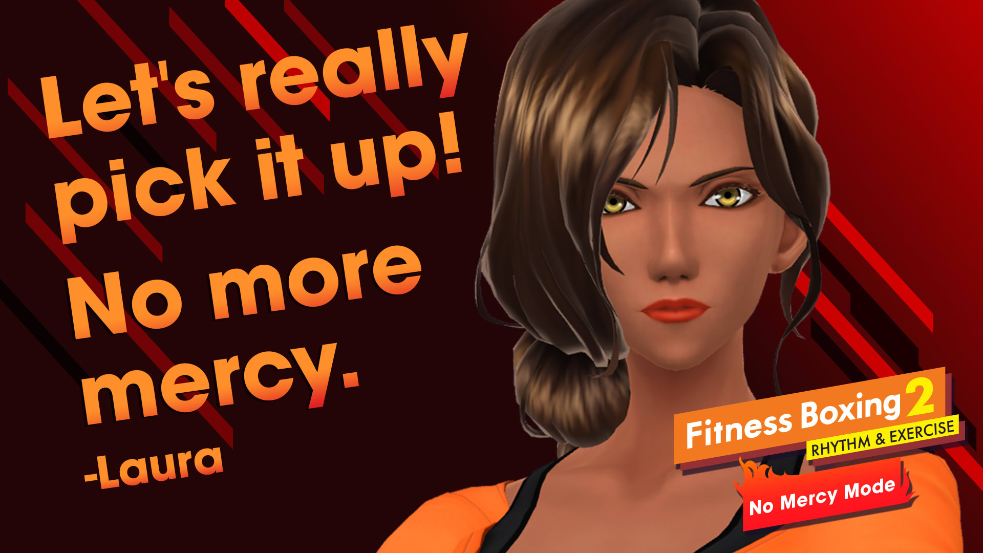 Fitness Boxing 2: Rhythm & Exercise No Mercy intensity: Laura