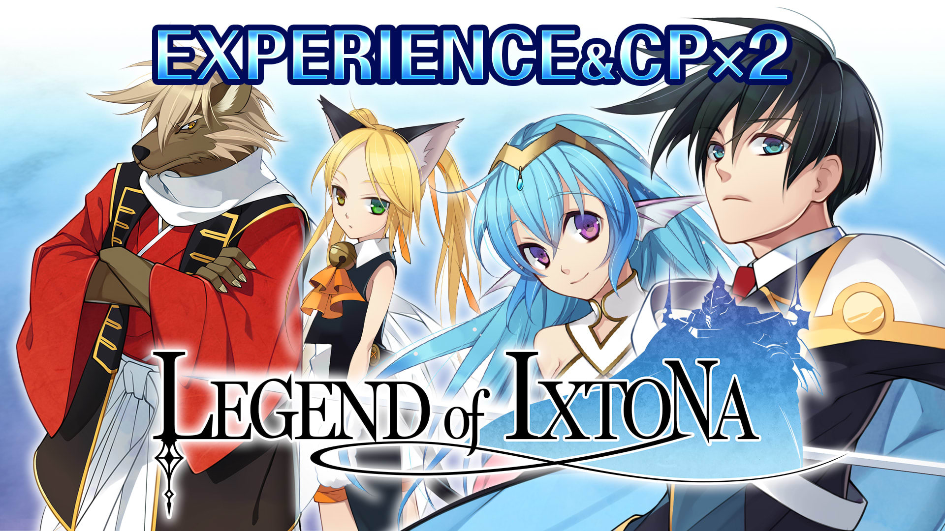 Experience & CP x2 - Legend of Ixtona