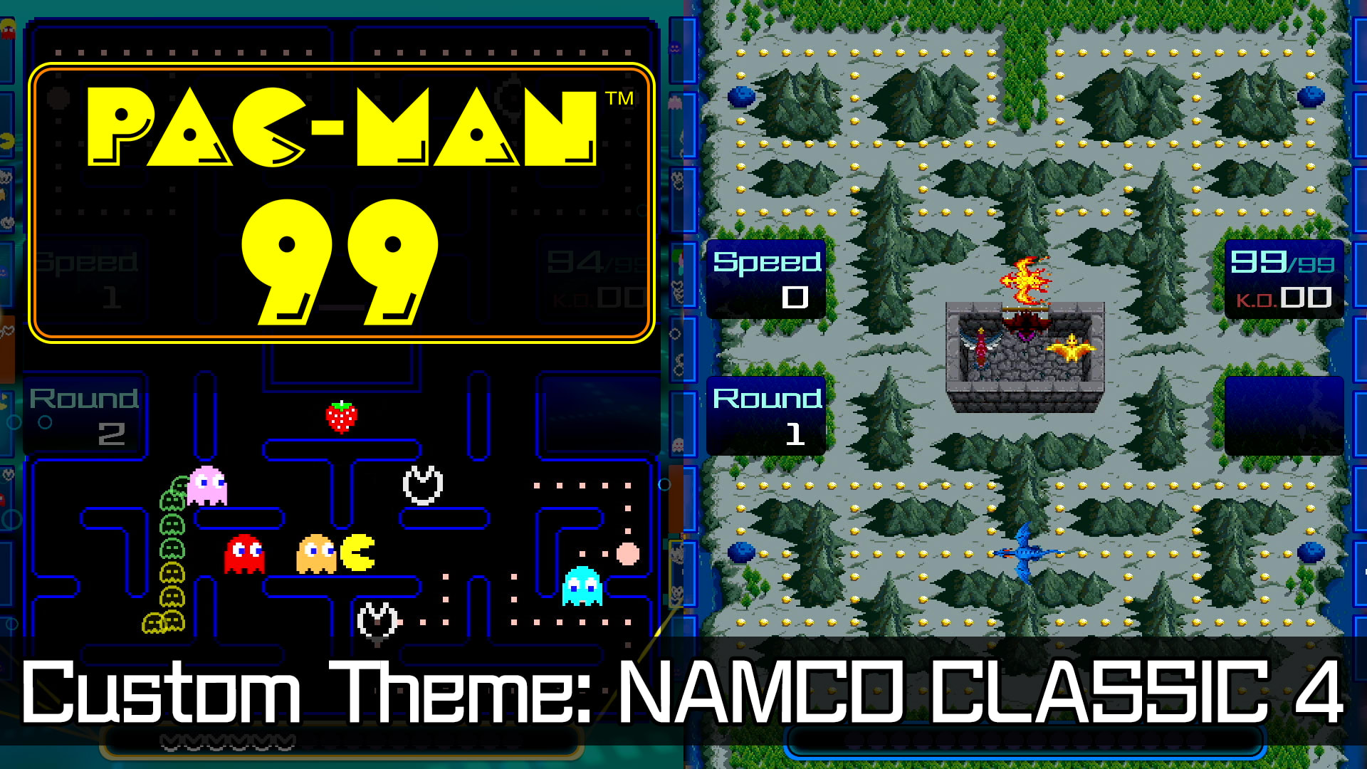 PAC-MAN™ 99 Custom Theme: NAMCO CLASSIC 4