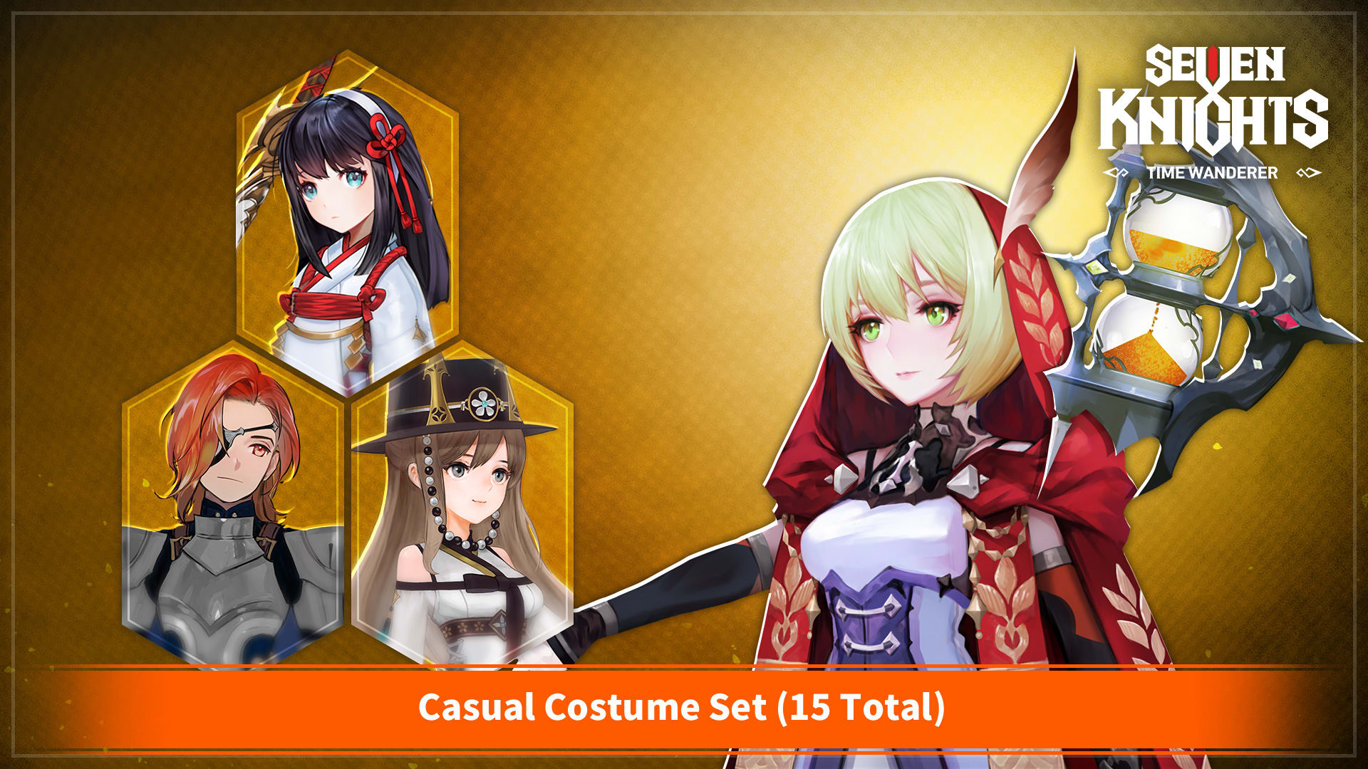 Casual Costume Set (15 Total)