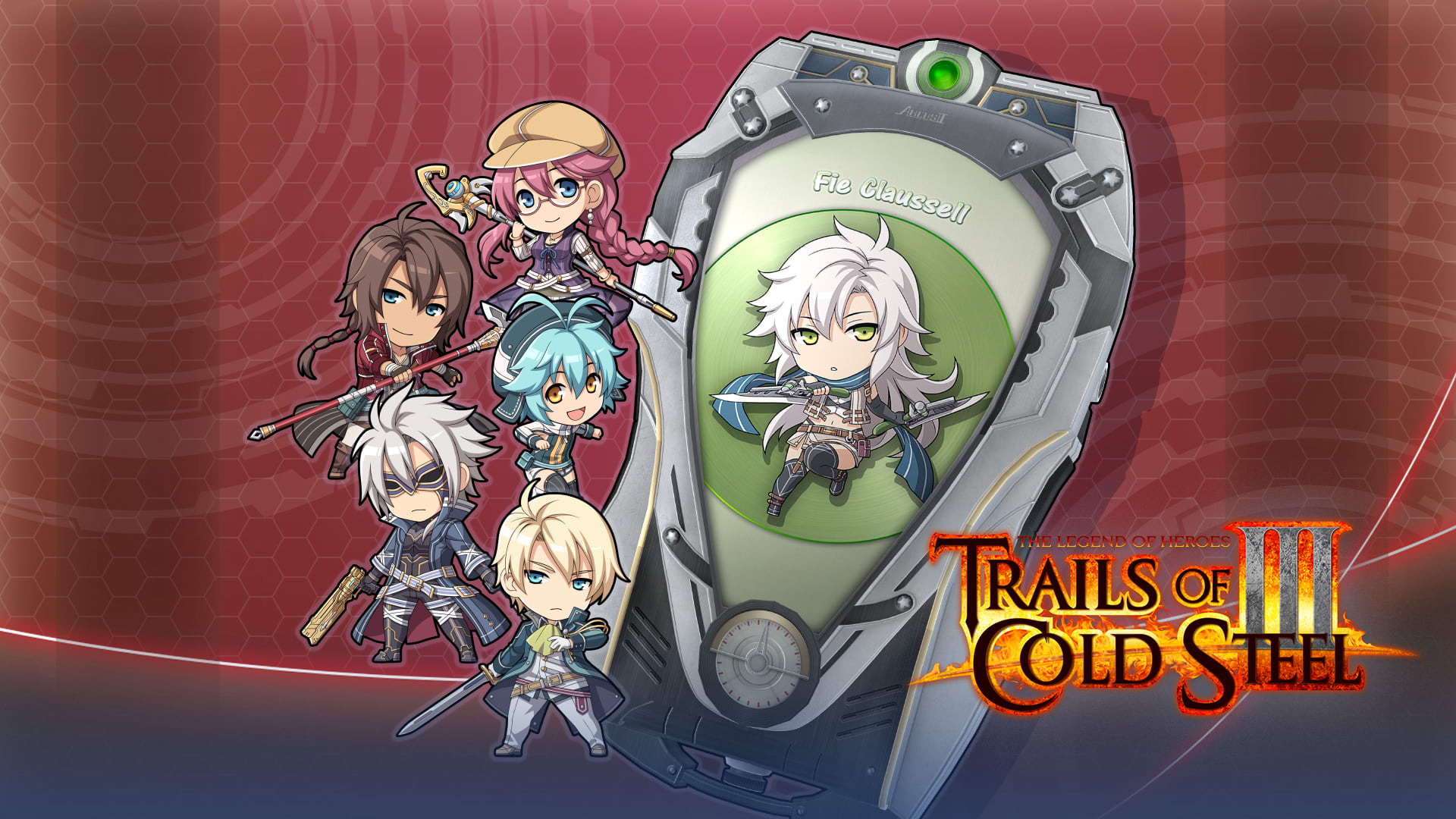 Trails of Cold Steel III: ARCUS Cover Set D