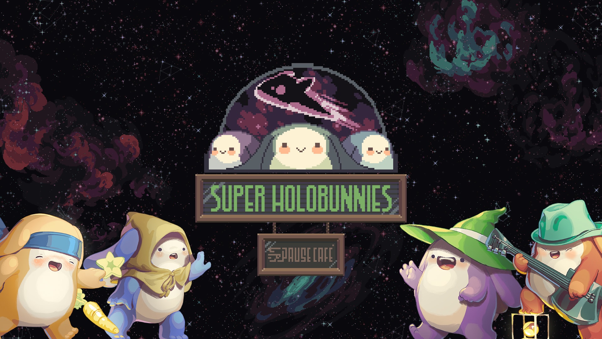 Super Holobunnies: Pause Café