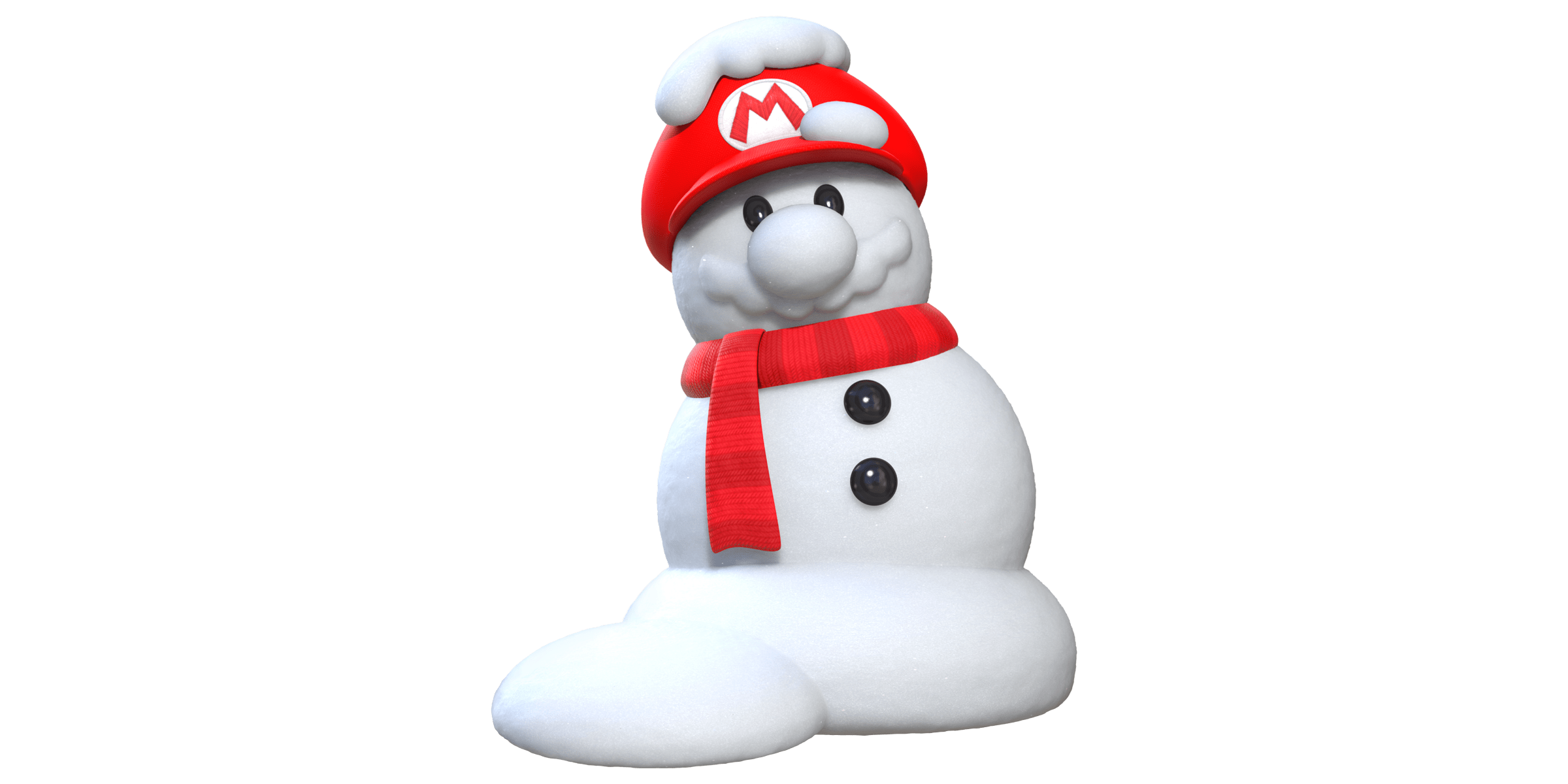 Snowman Mario