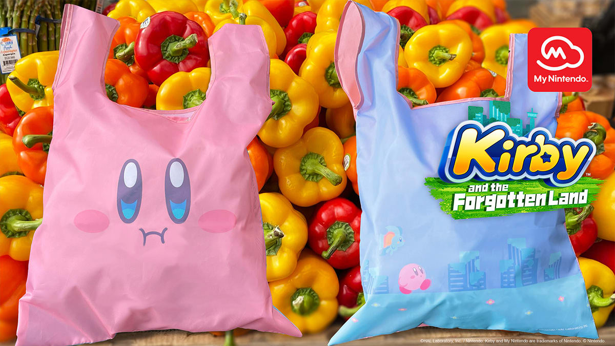 Kirby and the Forgotten Land Shopping Bag
