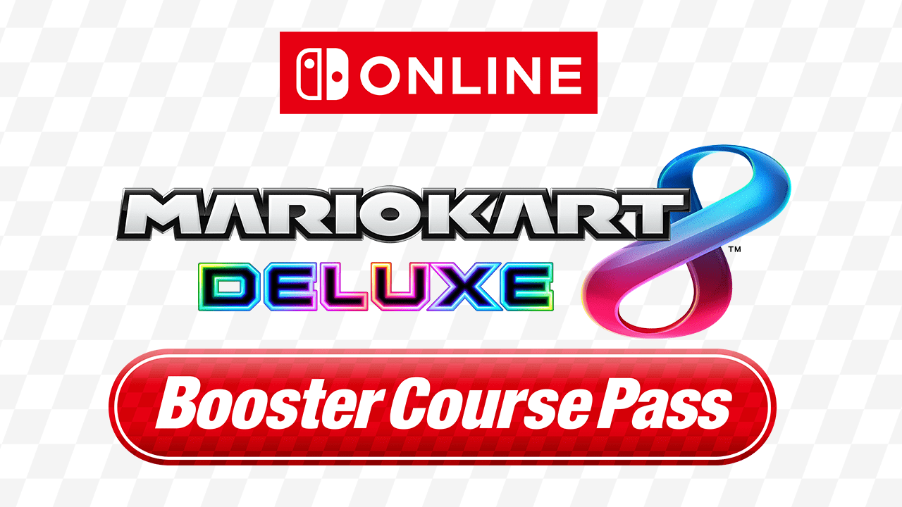Booster Course Pass logo with Nintendo Switch Online logo