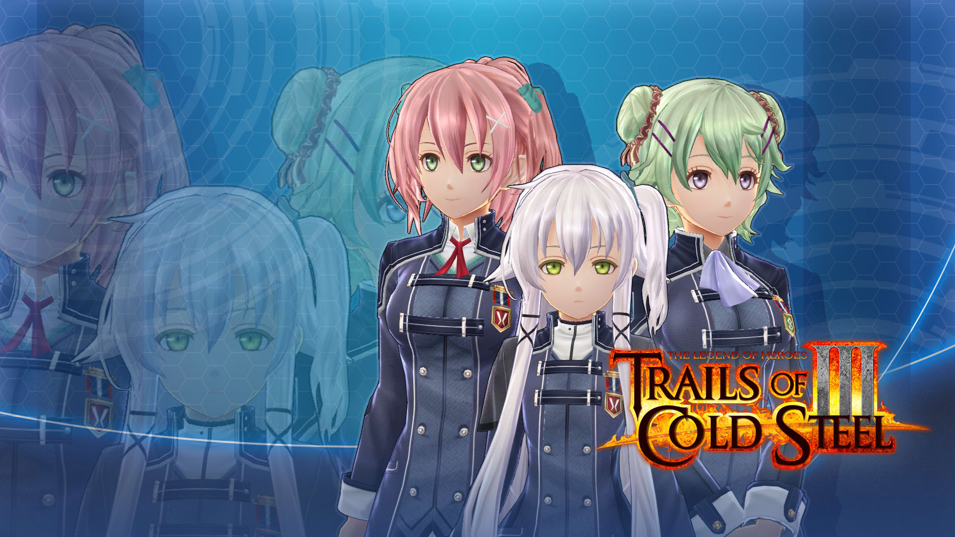 Trails of Cold Steel III: Cute Hair Extension Set