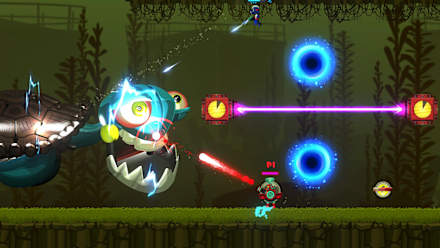 Swimsanity! (NSW) gameplay screenshot 25