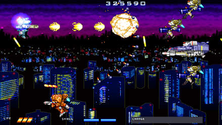 Psikyo Shooting Stars Bravo (NSW) gameplay screenshot 14