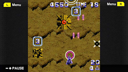 G-Mode Archives 29: Zanac (NSW) gameplay screenshot 6