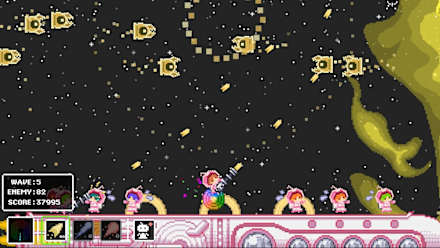 Cake Invaders (NSW) gameplay screenshot 22